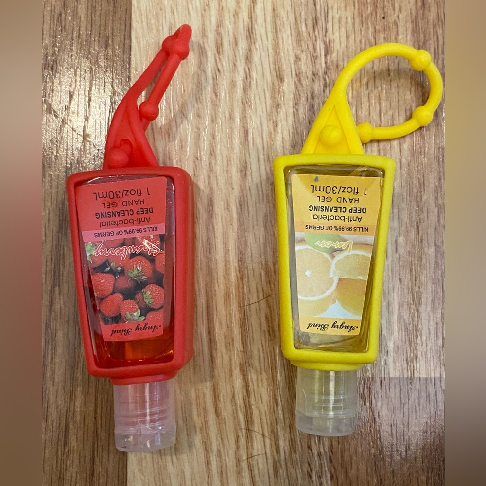 Hand Gel Set - Red and Yellow